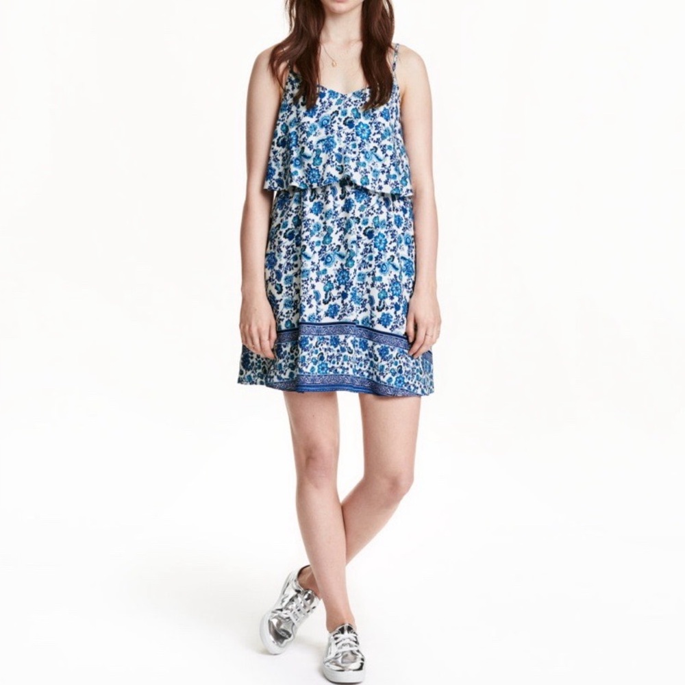 H&M Divided Floral Dress